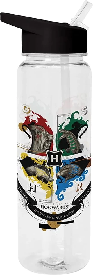 Bidon uji Pyramid Harry Potter Crest 700 ml, transparent