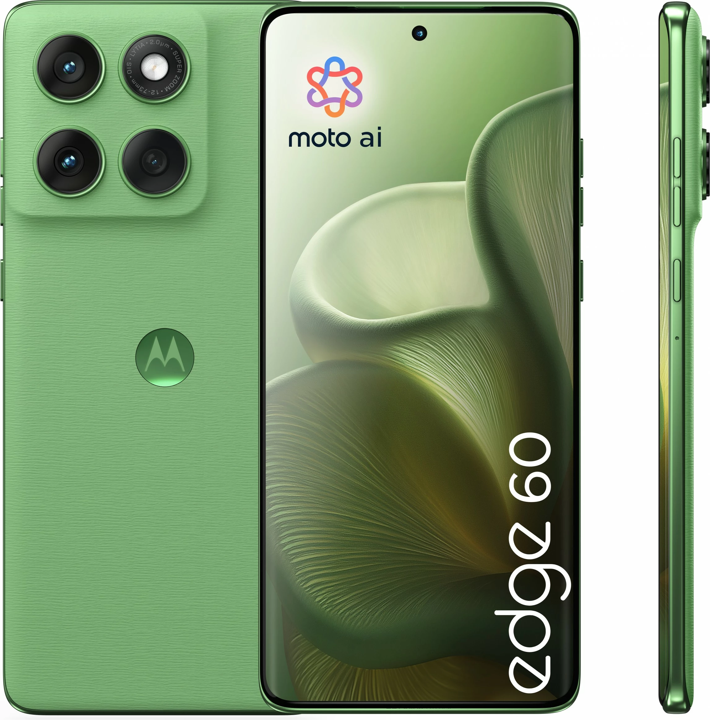 Celular Motorola Edge 60, 12GB RAM, 512GB, Shamrock