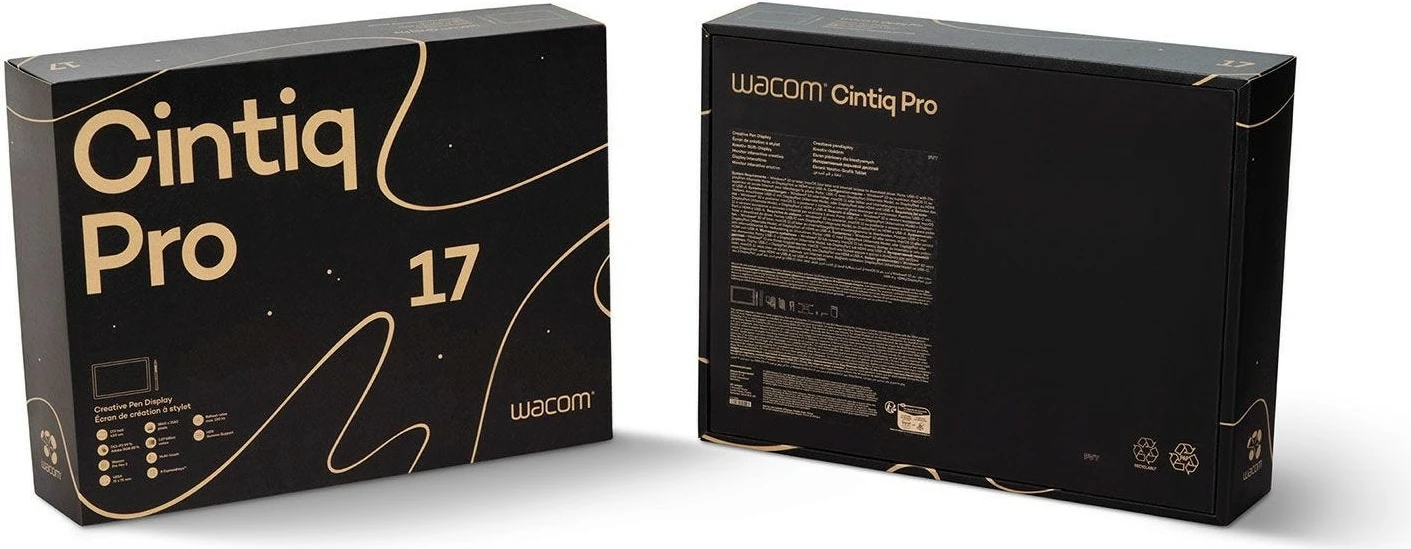 Tablet grafik Wacom Cintiq Pro 17, 4K, 120Hz, 8192 nivele presioni, i zi