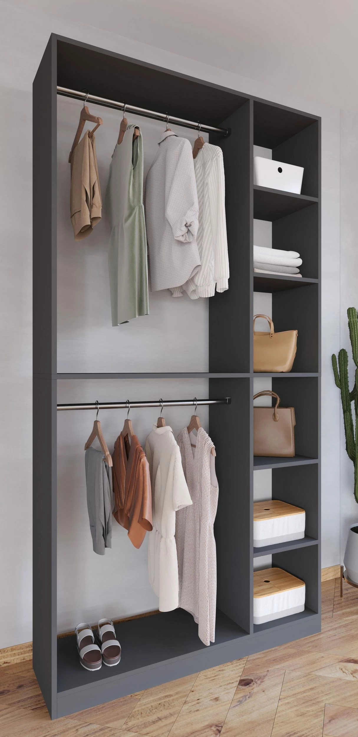 Garderobë e hapur Palosa