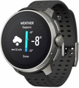 orë sportive Suunto Race Titanium Charcoal, e zezë