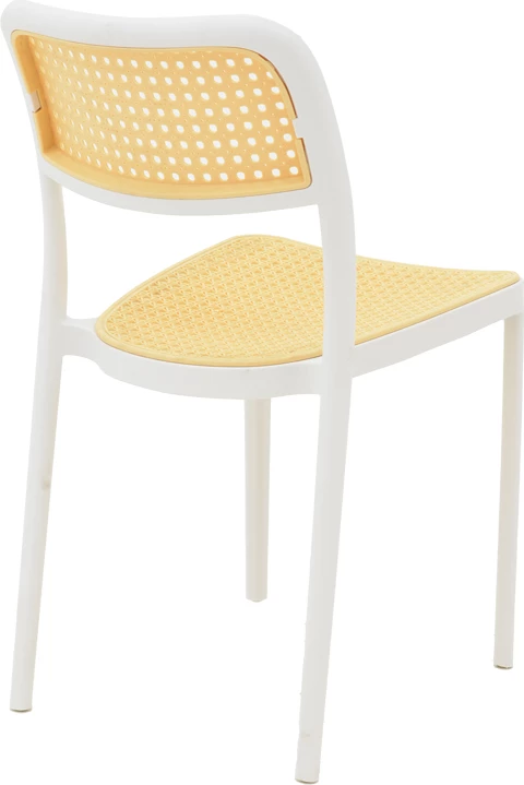 Karrige Westley pp ngjyrë natyrale-bardhë 55x47x81cm