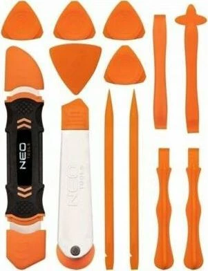 Set veglash hapëse Neo 06-127, 13 copë, portokalli