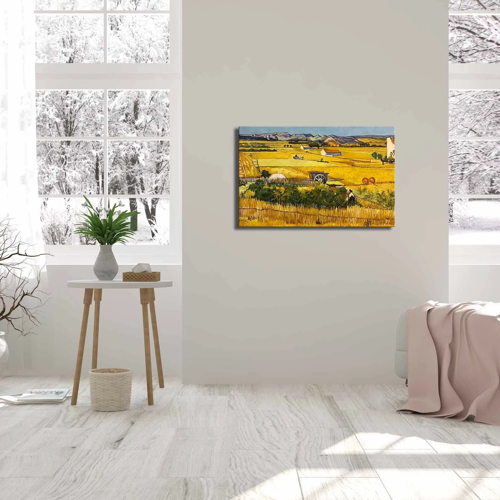 Pikturë dekorative në kanavacë Wallity, FAMOUSART-12, Van Gogh, 45x70cm