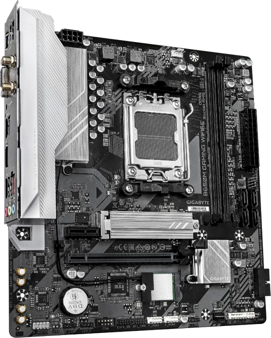 Pllakë amë GIGABYTE B650M GAMING WIFI6E, AM5, mATX, DDR5, Wi‑Fi 6E, 2.5GbE