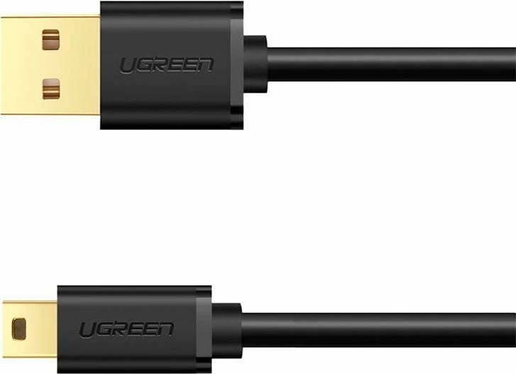 Kabllo USB Ugreen US132/10355B USB-A në Mini USB (USB 2.0), 1 m, e zezë