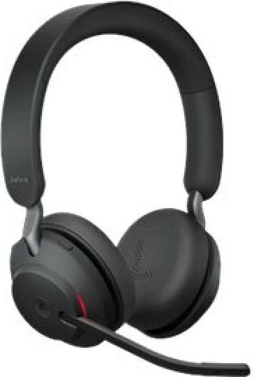 Kufje Jabra Evolve2 65 MS Stereo 26599-999-989, reach 30m, kabllo 1m, e zezë