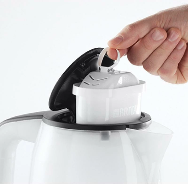 Çajnik elektrik Russell Hobbs Purity 22850-70, 1L, qelq, me filtër BRITA, i zi 8