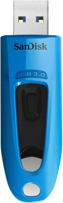 USB flash drive SanDisk Ultra SDCZ48-064G-U46B 64GB USB 3.0, kaltër/zi