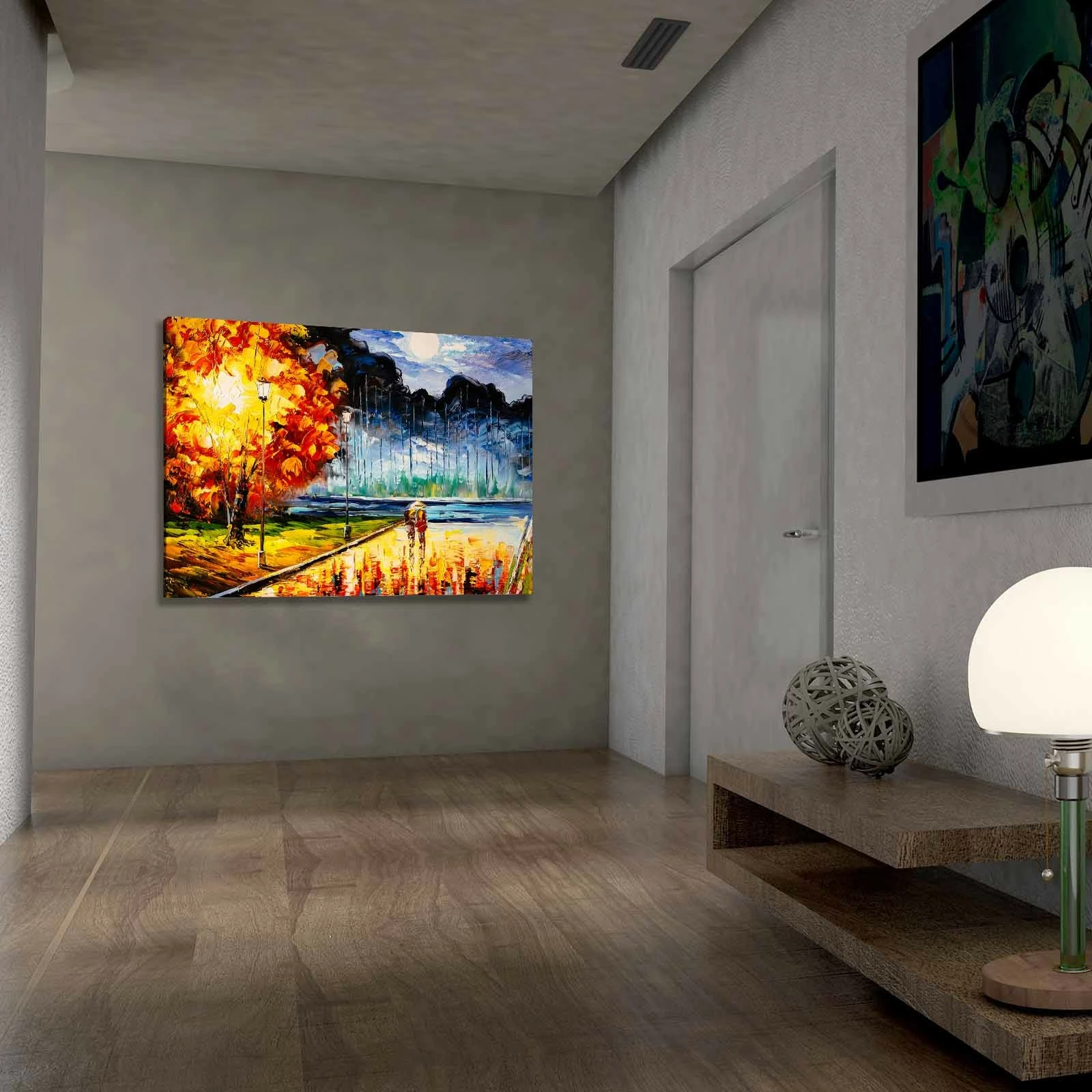 Pikturë dekorative në kanavacë, shumëngjyrëshe, Wallity, 701002021C-024, 70x100cm