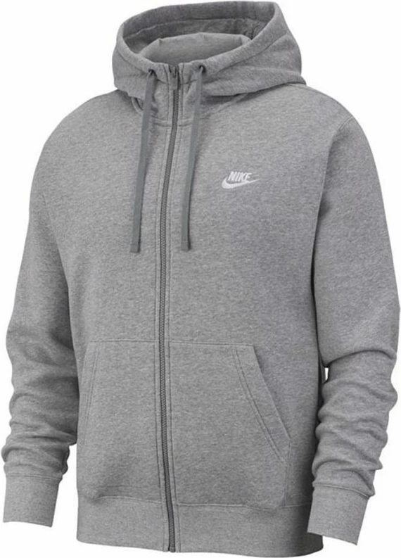 Duks me kapuç Nike për meshkuj, gri