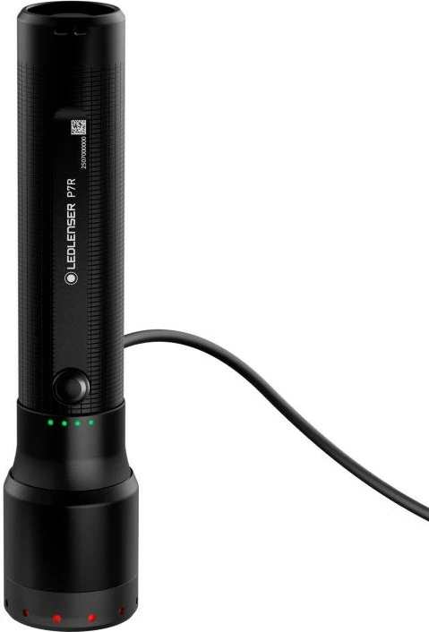 Elektrik dore Ledlenser P7R, LED, 80 orë, IP68, i zi