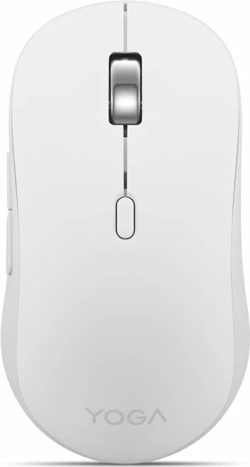 Maus Lenovo Yoga Silent GY51S61925, Bluetooth 5.3, 4000 DPI, wireless, Bardhë