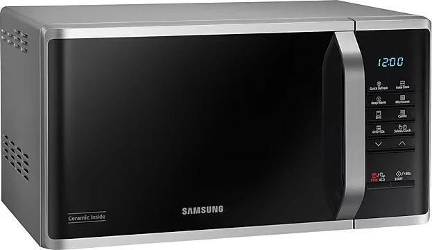 Mikrovalë me grill Samsung MG23K3523AS, argjendtë/zezë 7