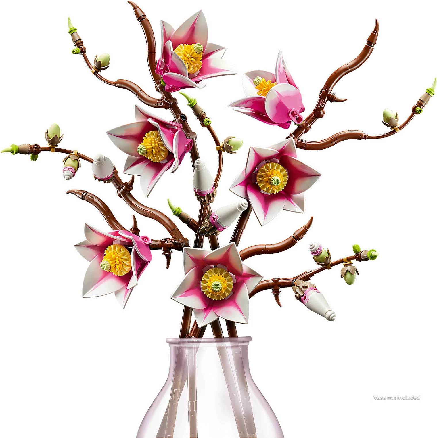 Set ndërtimi LEGO Botanicals Magnolia Branches 11510, 435 copë, 18+, shumëngjyrësh