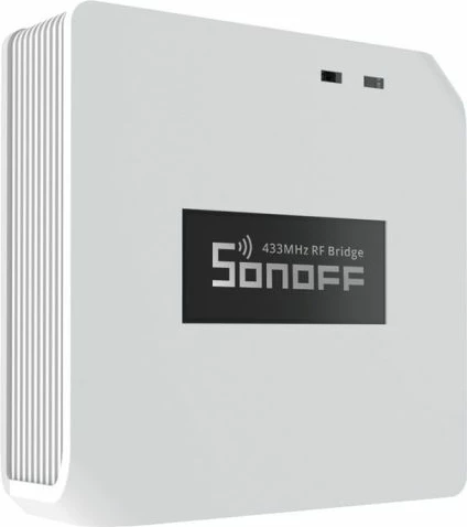 Hub/Bridge RF smart SONOFF RF ZBridge R2, Wi‑Fi 2.4GHz + RF 433MHz, USB 5V, bardhë