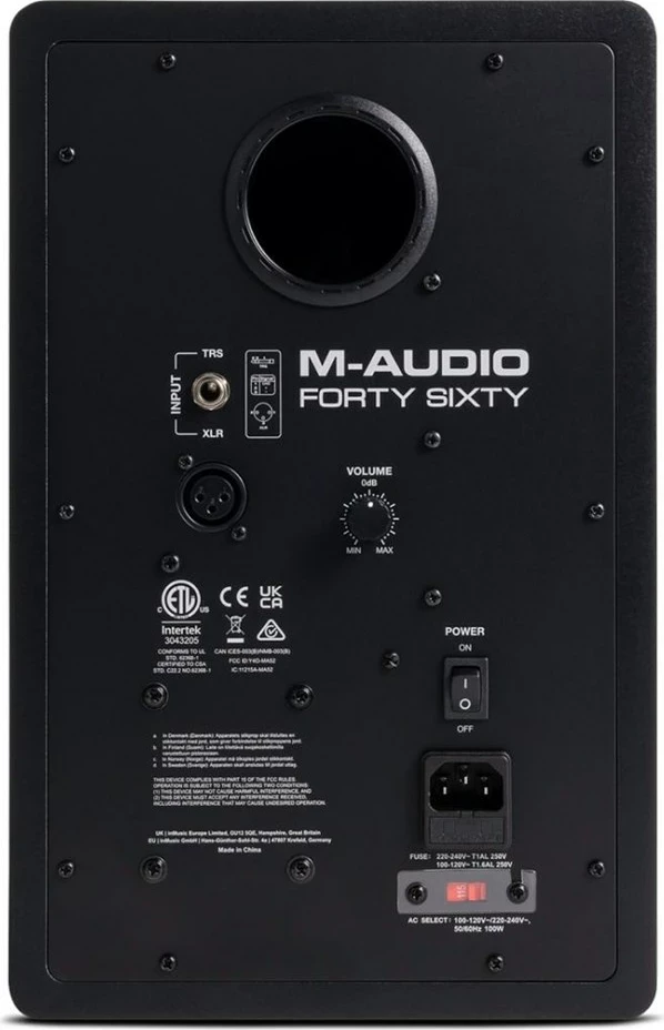 Monitor aktiv M-AUDIO Forty Sixty, 100 W, i zi