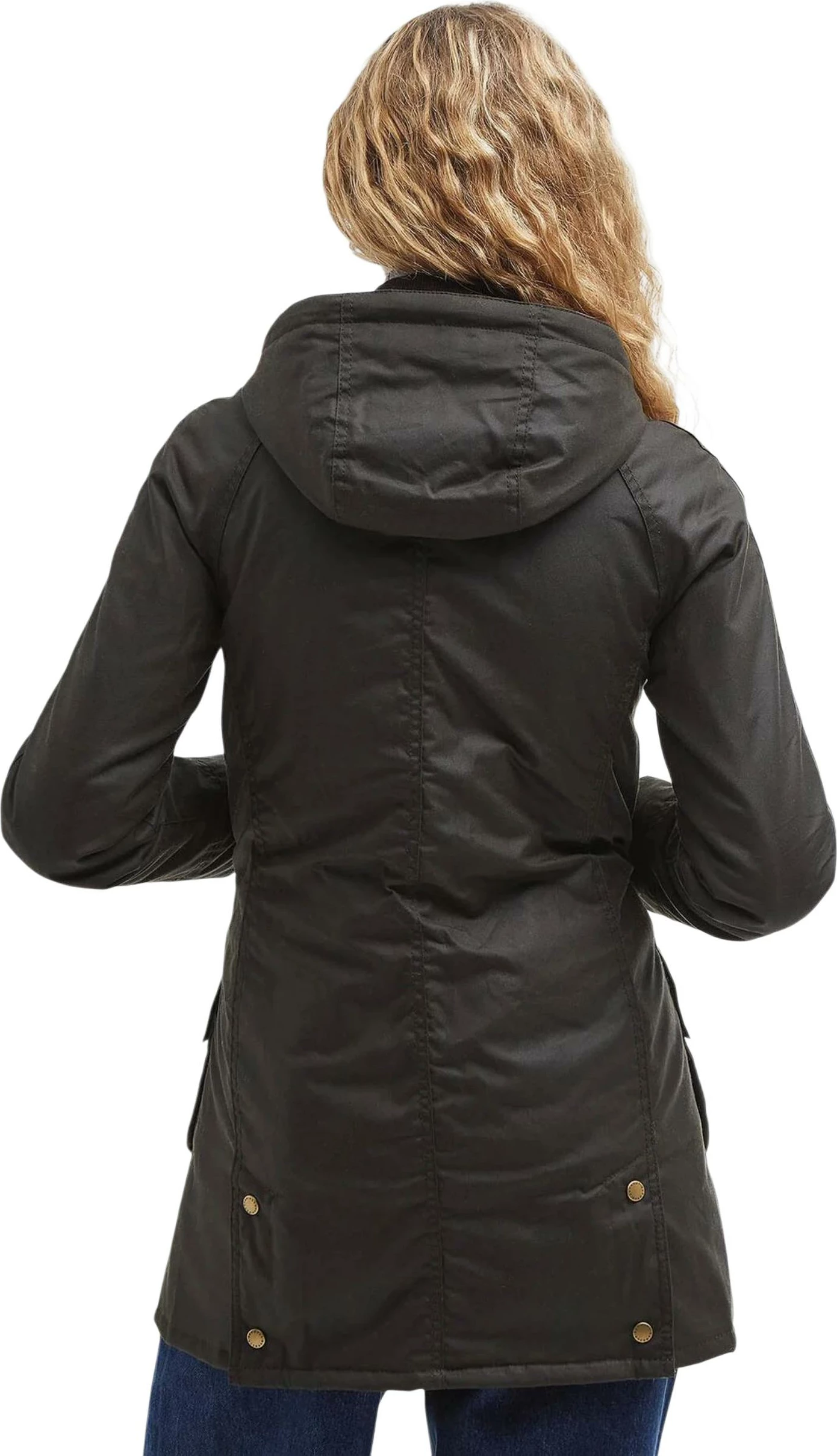 Jakne për femra Barbour Bower LWX0534, e gjelbër ulliri [Madhësia: UK 12]
