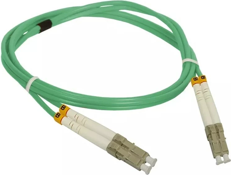 Kabllo optike A-LAN FOC-LCLC-5MMD-2-3, 2m, LC, OM3, Turkuaz
