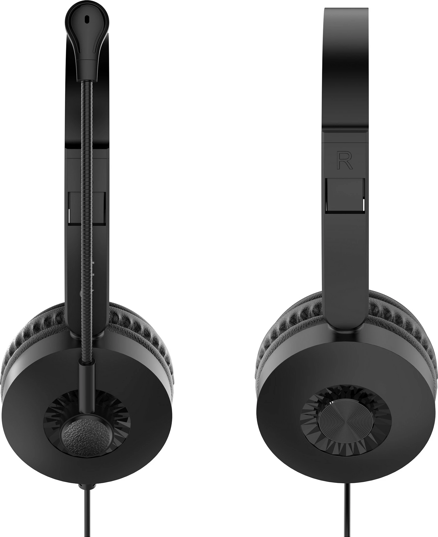 Kufje EQUIP Stereo Headset, USB-A, kabllo 2 m, me mikrofon, të zeza