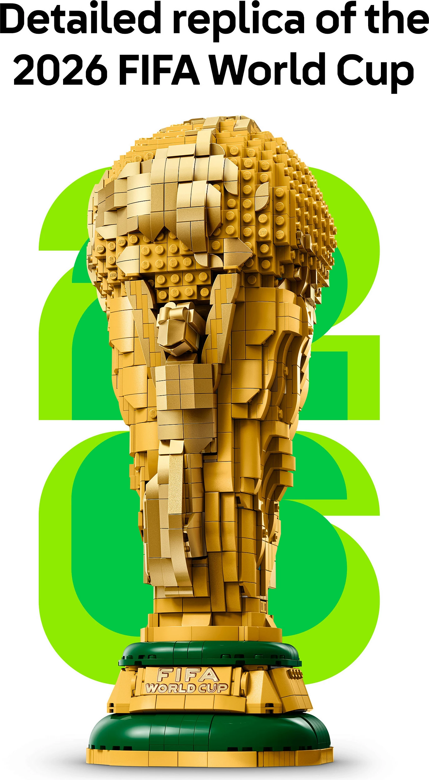Set ndërtimi LEGO FIFA World Cup Official Trophy 43020, 2842 copë, shumëngjyrësh