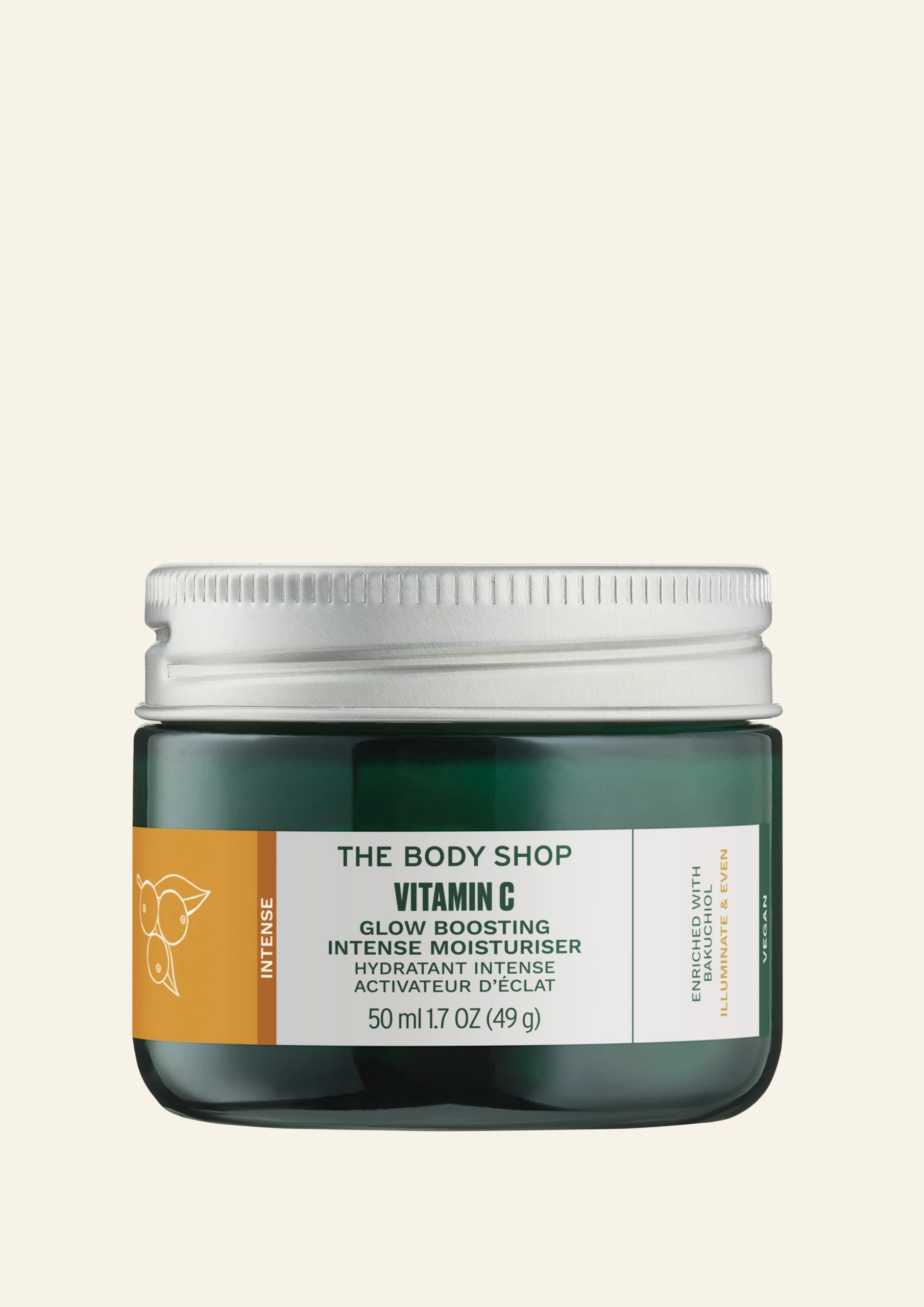 Vitamin C - Krem Hidratues Intensiv për Shëlqim 50 ML