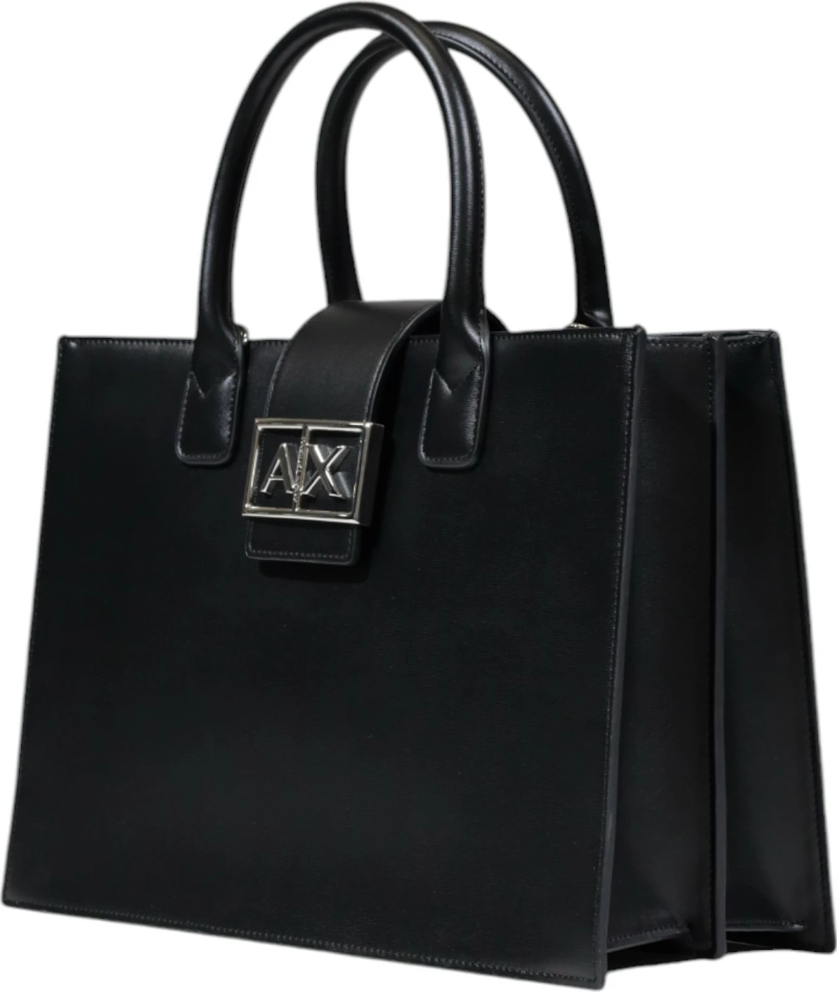 Çantë shopper Armani Exchange XW000305 AF12039 për femra, e zezë
