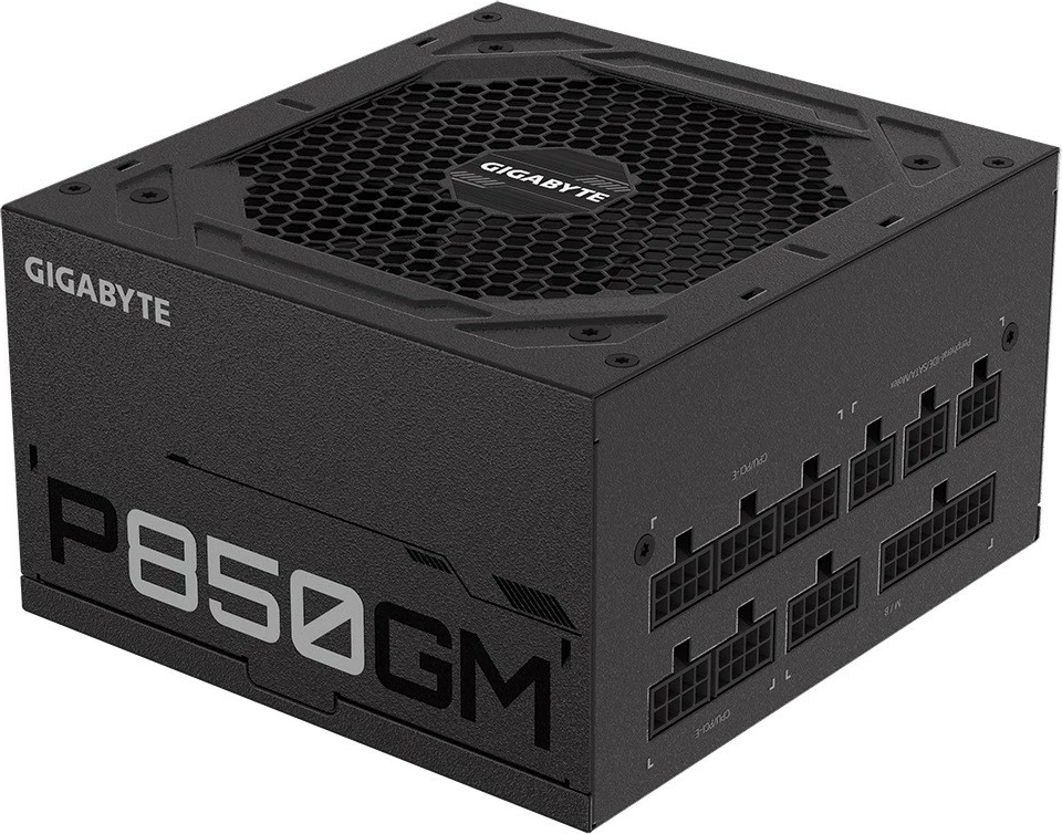 Kasë Gigabyte GP-P850GM, 850W, 80 PLUS Gold, Modular, E zezë