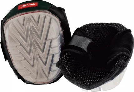 Mbrojtëse gjunjësh LAHTI PRO T1 Air Gel Base 52311, 600D poliester, EN 14404, zezë/gri