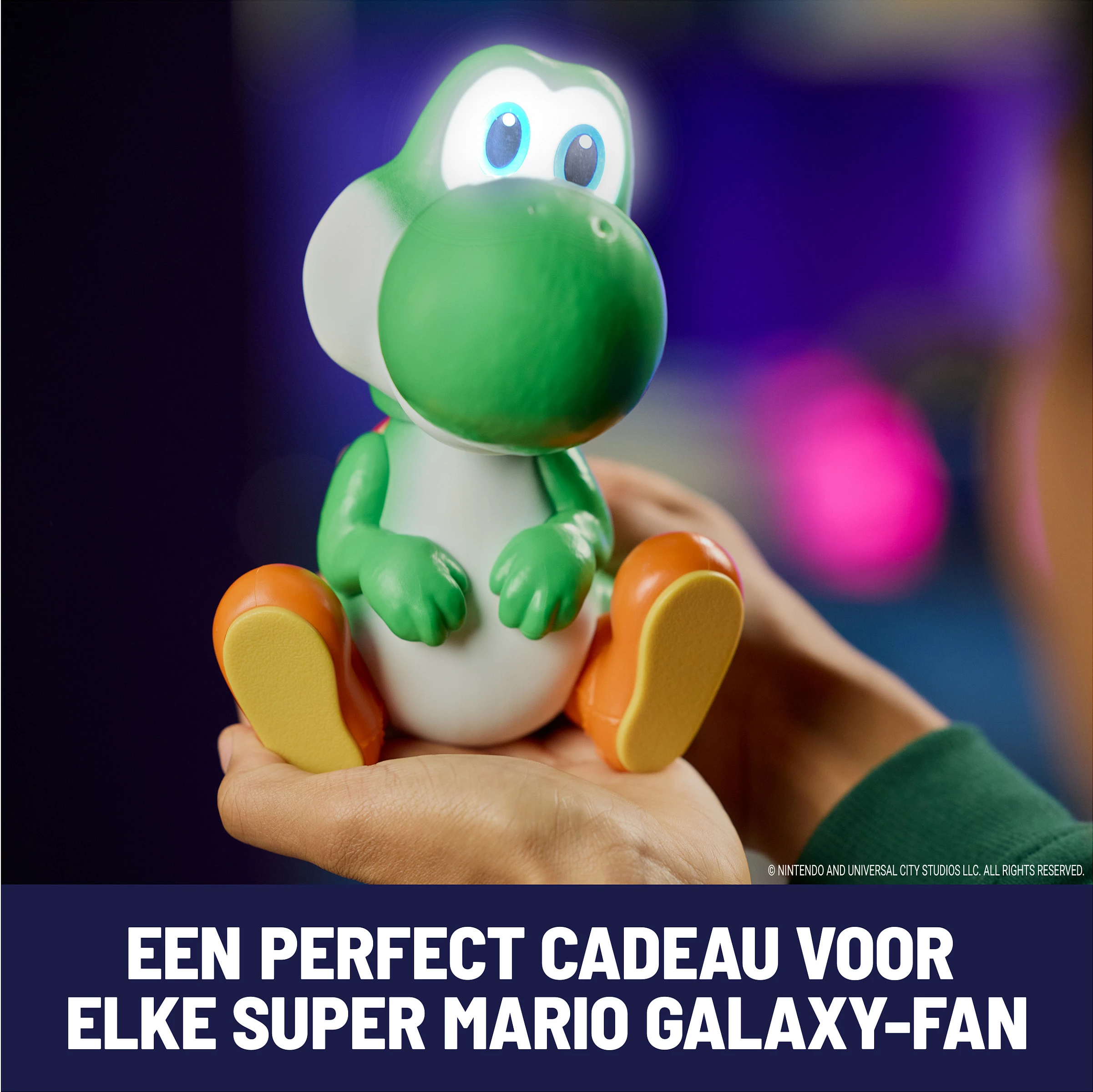 Figurinë lodër Spin Master Super Mario Hatchin' Yoshi Egg, Yoshi jeshil/bardhë