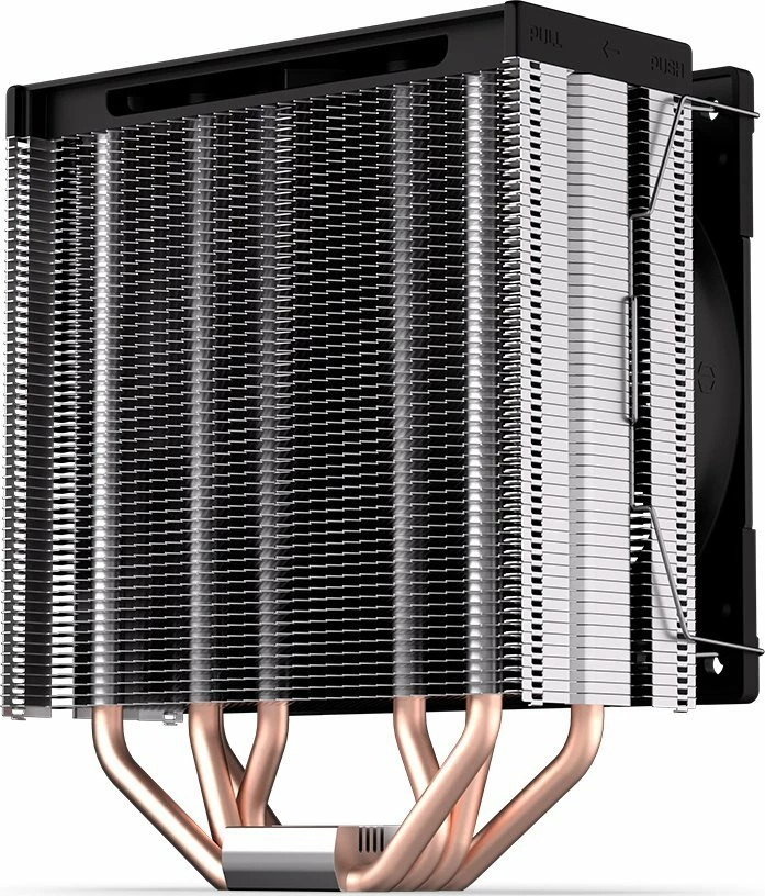Ftohës CPU Endorfy Fera 5 (EY3A005), 120mm PWM, 4 heat pipes, 220W TDP, argjendtë/zi