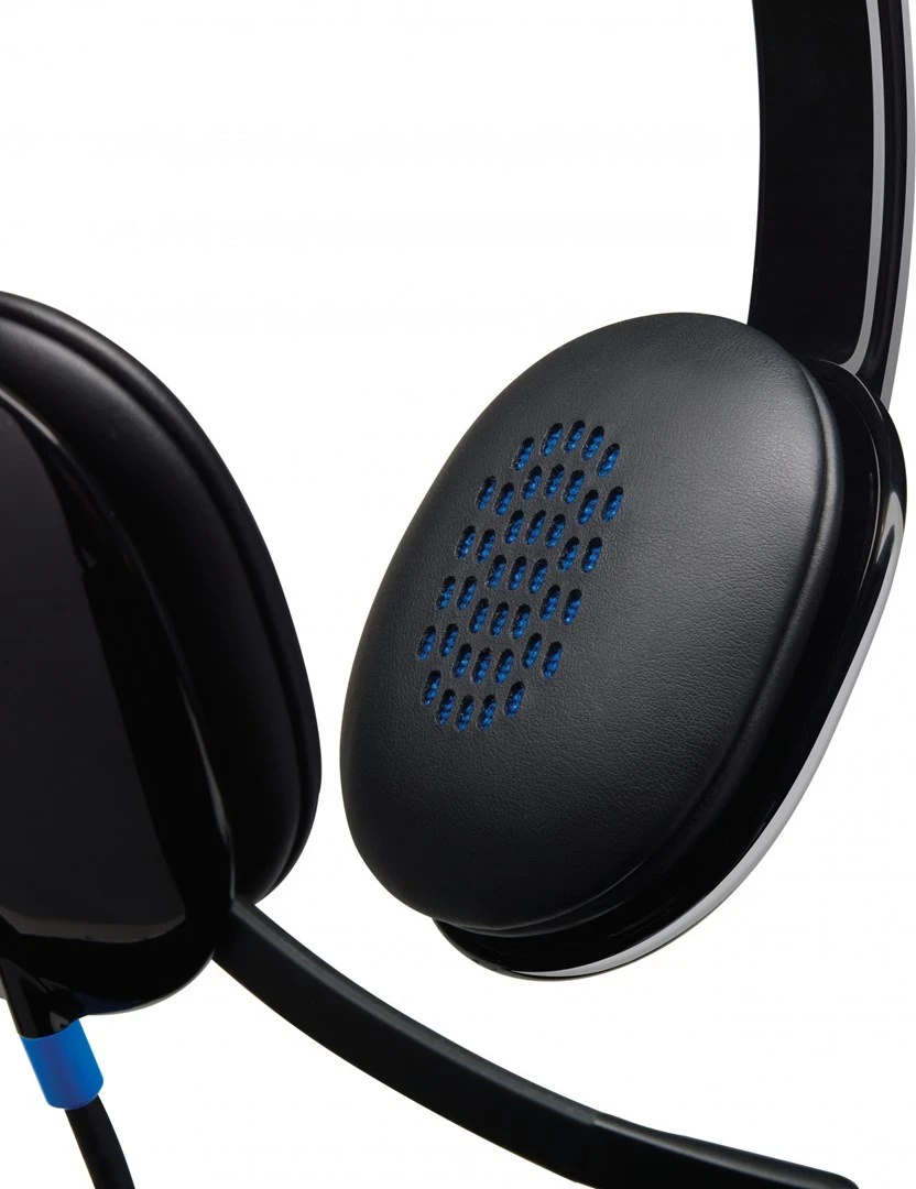 Kufje Logitech H540, USB, të zeza