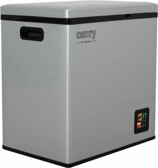 Ftohës portativ me kompresor CAMRY CR8076 38 L, dy ndarje (15 L + 23 L), deri -20°C, gri