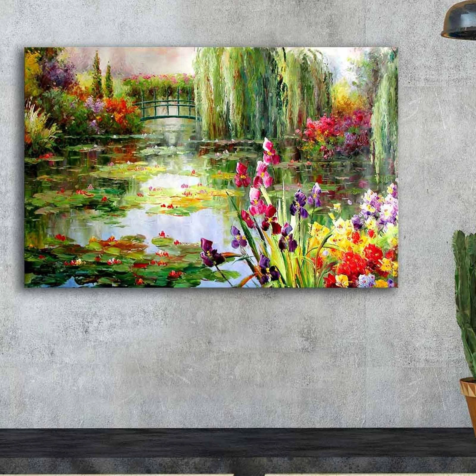 Pikturë dekorative në kanavacë, Wallity FAMOUSART-116, shumëngjyrëshe, 45x70cm