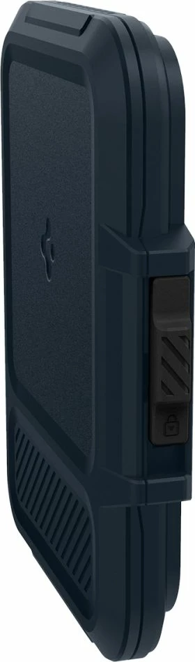 Mbështjellës Spigen Lock Fit MagSafe për kartela, Blu e errët