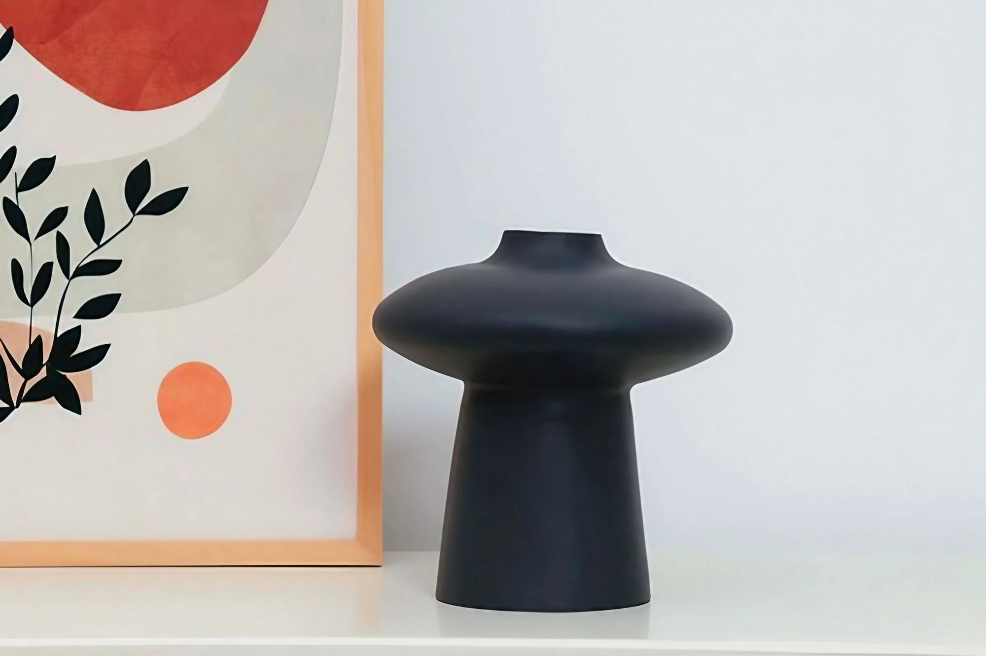 Vazo Evila Originals, e zezë, CY0177, 19x19x20cm