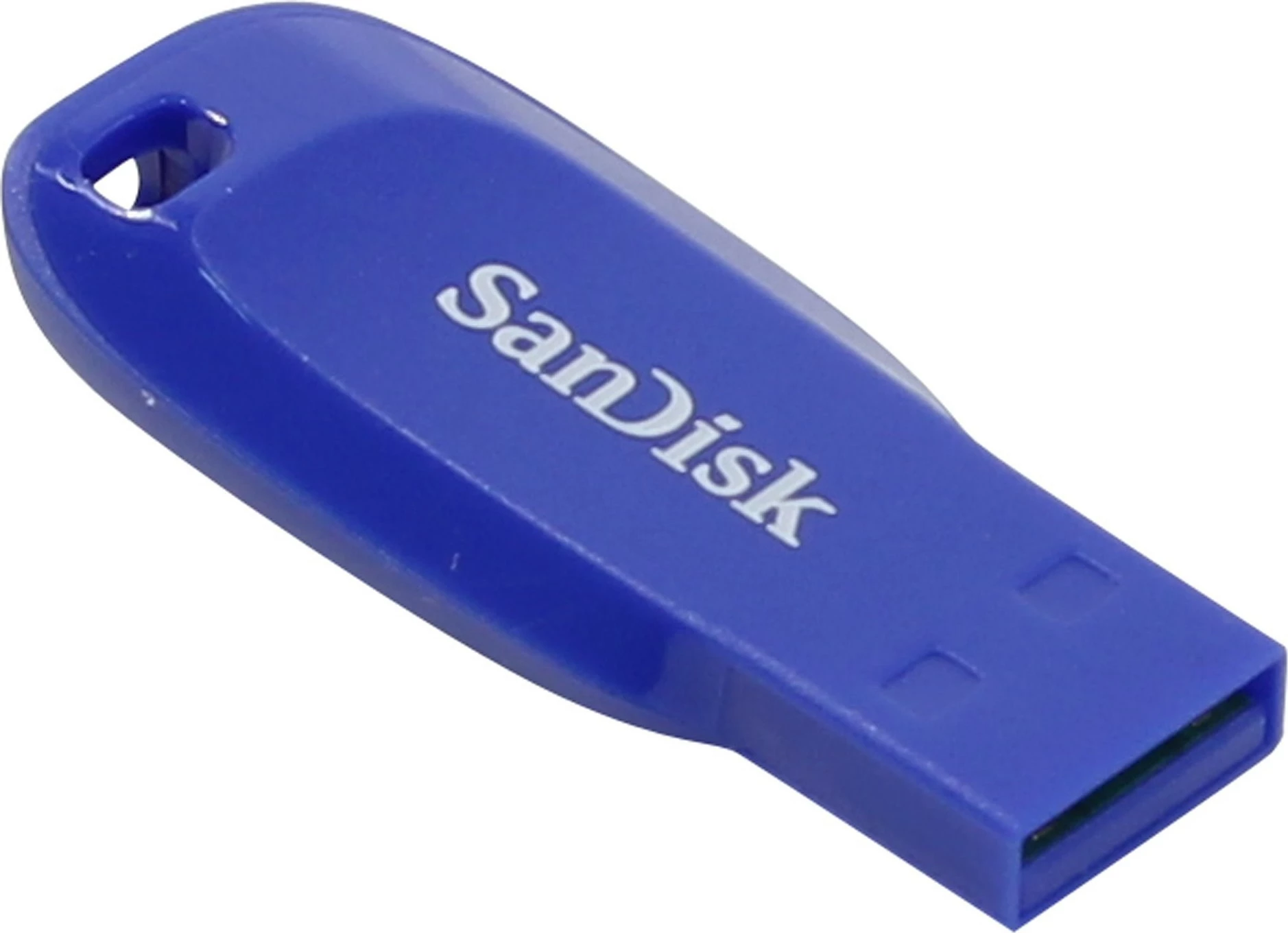 USB stick Sandisk Cruzer Blade 64GB, electric blue