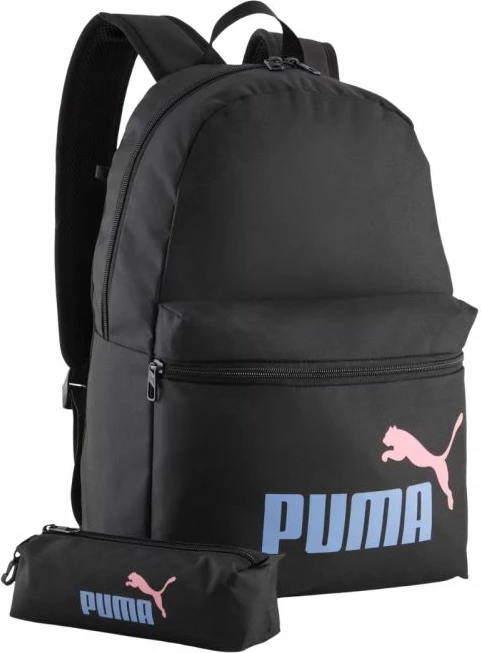 Çantë shpine Puma Phase 92190 02, e zezë, set me penar