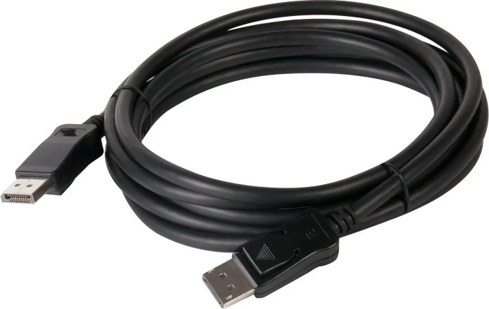 Kabllo DisplayPort Club3D 1.2, 3m, 21.6Gb/s, e zezë