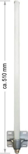 Antennë ALLNET 2,4 GHz 8dBi Omni outdoor N-Type-Female