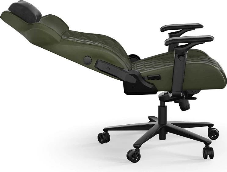 Karrige gaming Corsair TC500 LUXE, shpinore 160°, mbështetëse 3D, 120 kg, jeshile