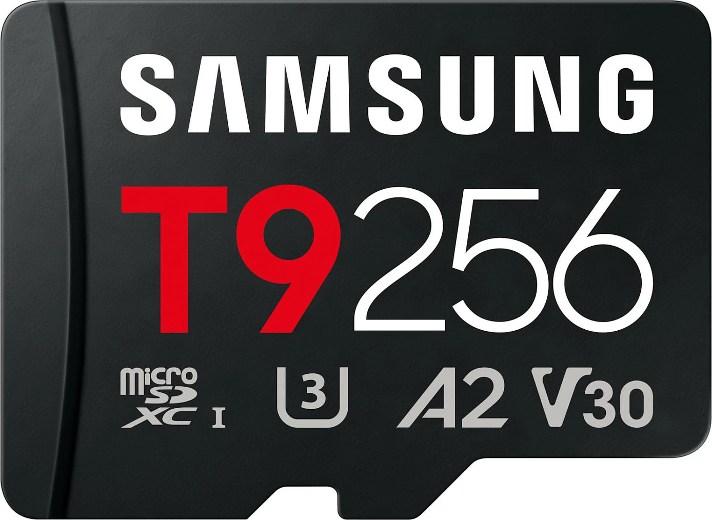 Kartelë memorie microSD Samsung T9 256GB, UHS-I U3 V30 A2, 200MB/s, e zezë