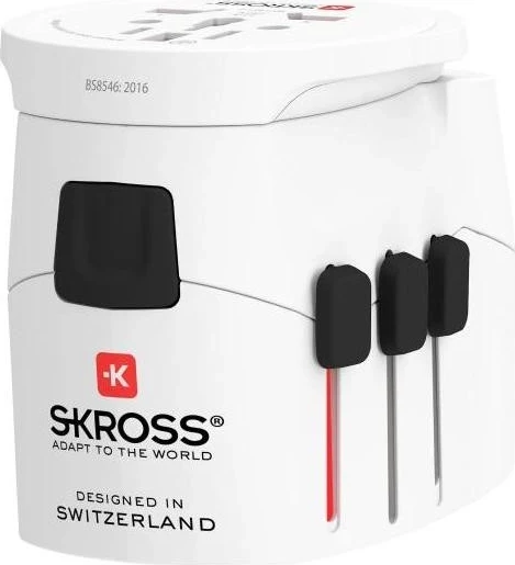 Adapter Skross Pro Light USB World (2xA)