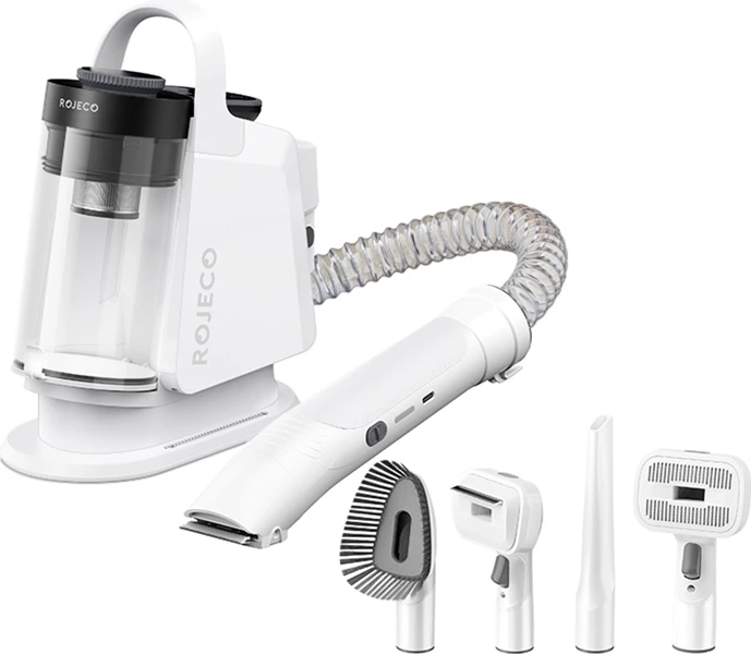 Set multifunksional për kujdesin e qimeve të kafshëve Rojeco RLMQSHYO-02, 2L, 300W, e bardhë