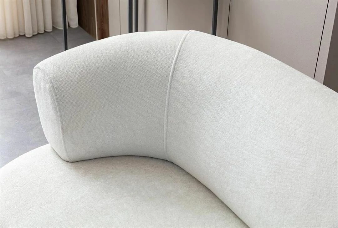 Divan treshe Atelier del Sofa, Roma, ngjyrë e bardhë