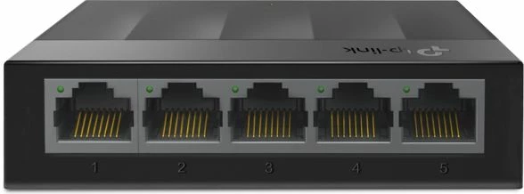 Switch TP-LINK LS1005G, 5 porta Gigabit, e zezë
