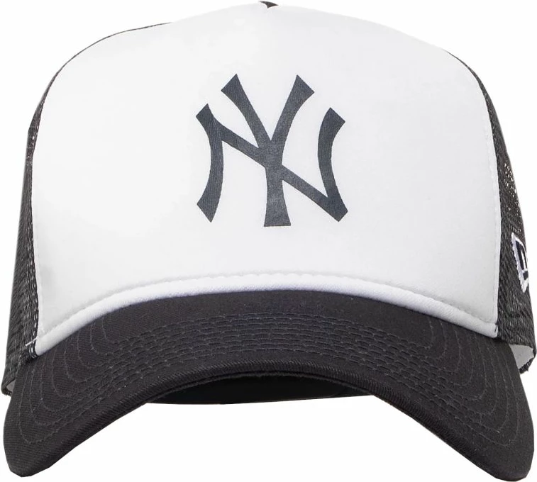 Kapelë Trucker New Era për meshkuj dhe femra, e bardhë