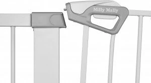 Portë sigurie për shkallë Milly Mally Guardy 104, me zgjatime, e bardhë