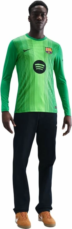 Fanellë portieri Nike FC Barcelona 2025/26 për meshkuj, e gjelbër [Madhësia: S]
