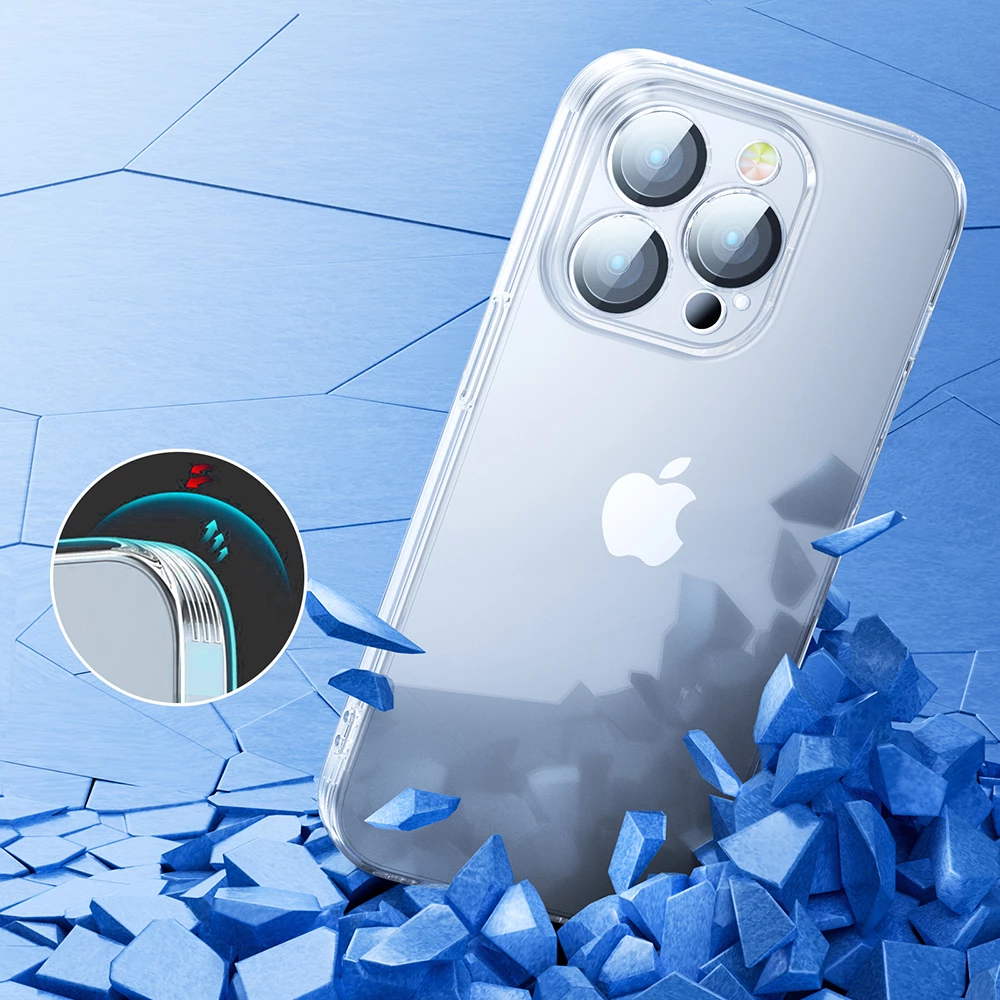 Mbështjellës Joyroom JR-14Q3 për iPhone 14 Plus, transparent